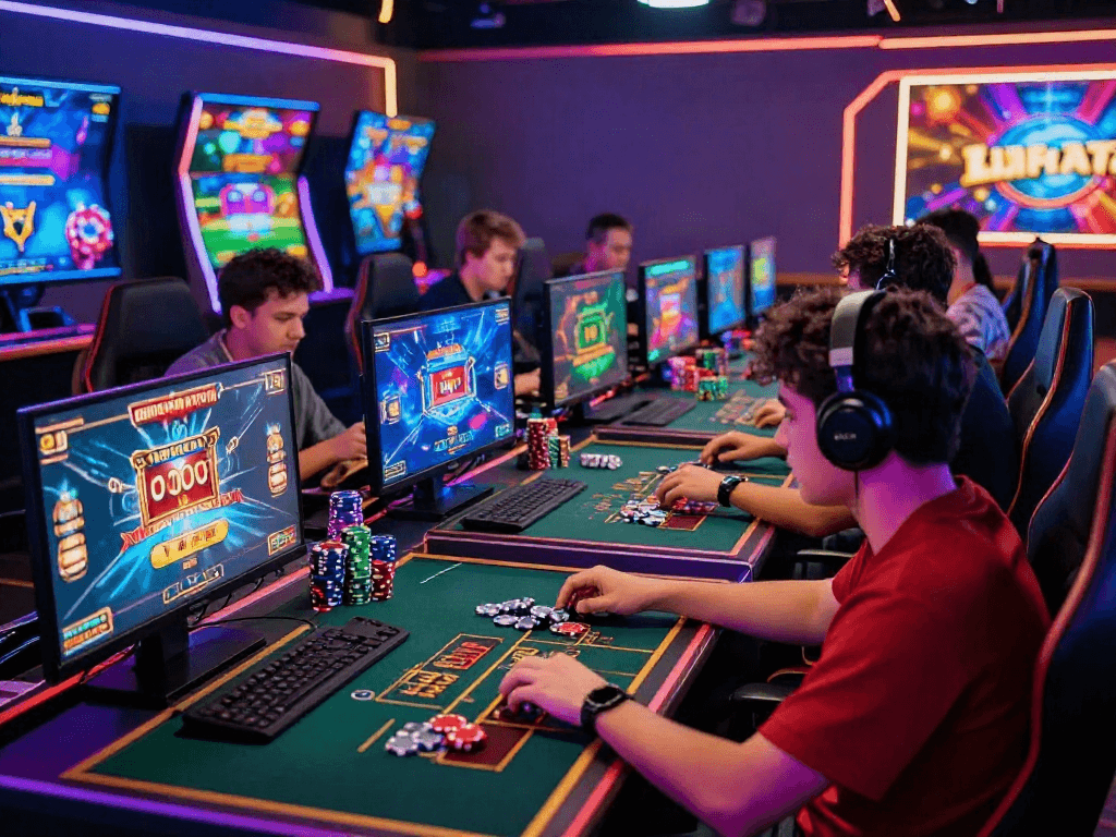 Engaged players enjoying kebuntoto online gaming experience with vibrant graphics and immersive atmosphere.