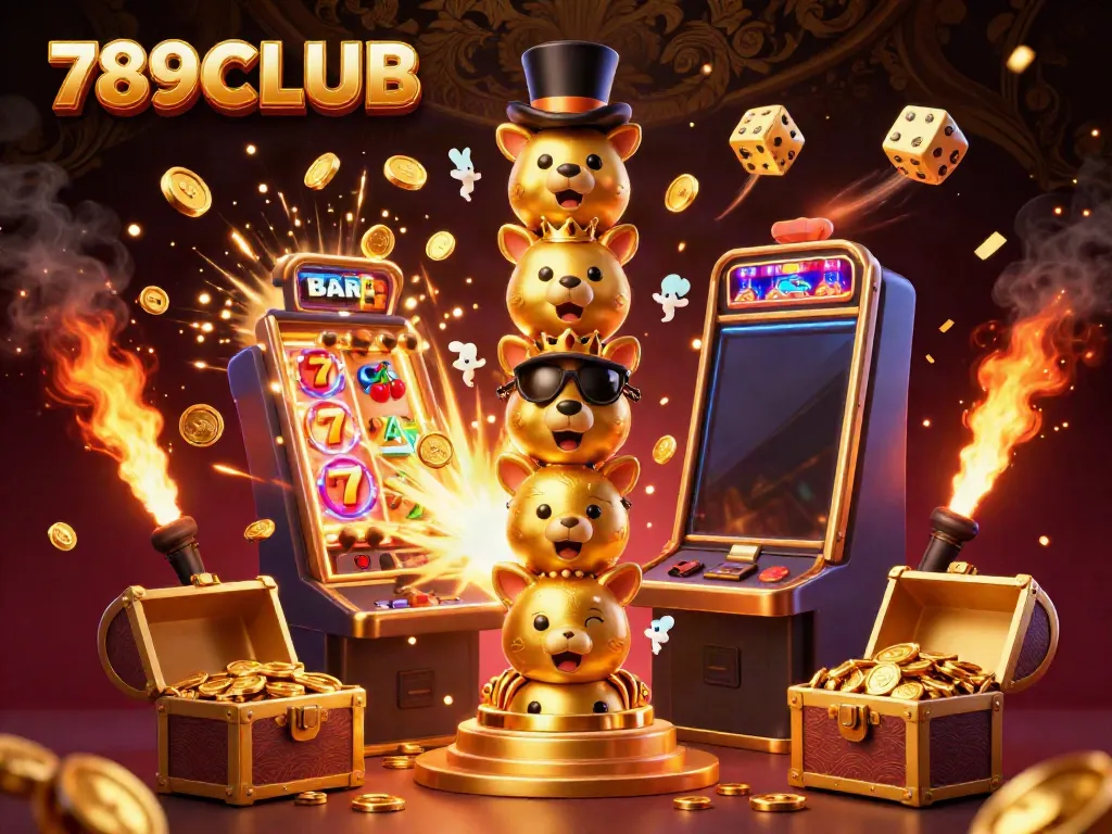 Engage in thrilling gameplay at 789CLUB with vibrant casino visuals and interactive gaming elements.