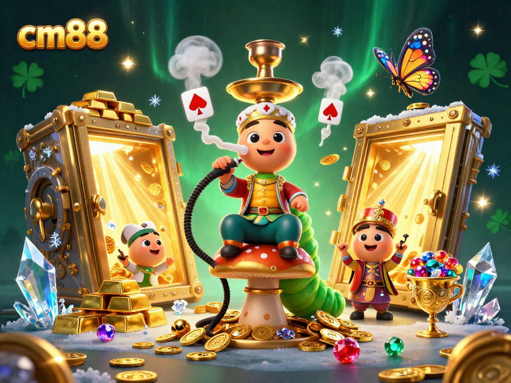 Experience thrilling action with cm88, showcasing vibrant casino elements and characters in a dynamic scene.
