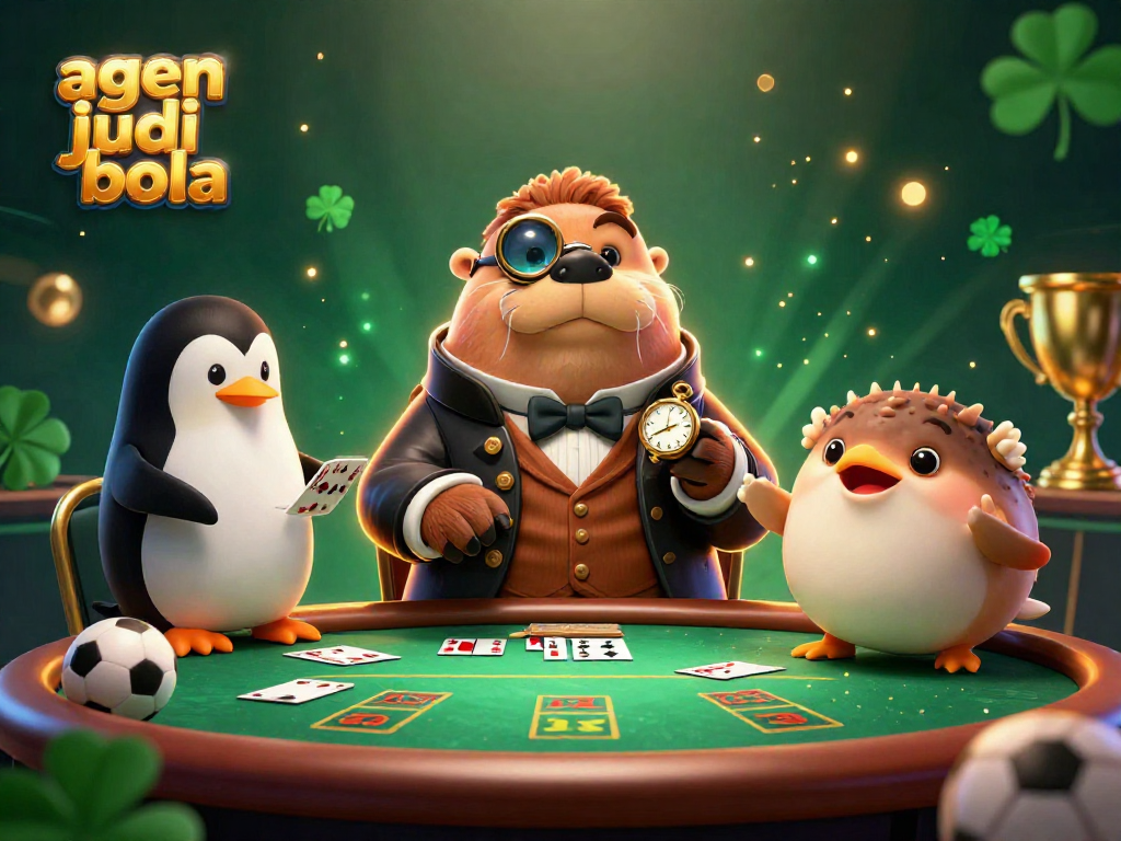 Experience thrilling sports betting action with agen judi bola at an underwater poker table.