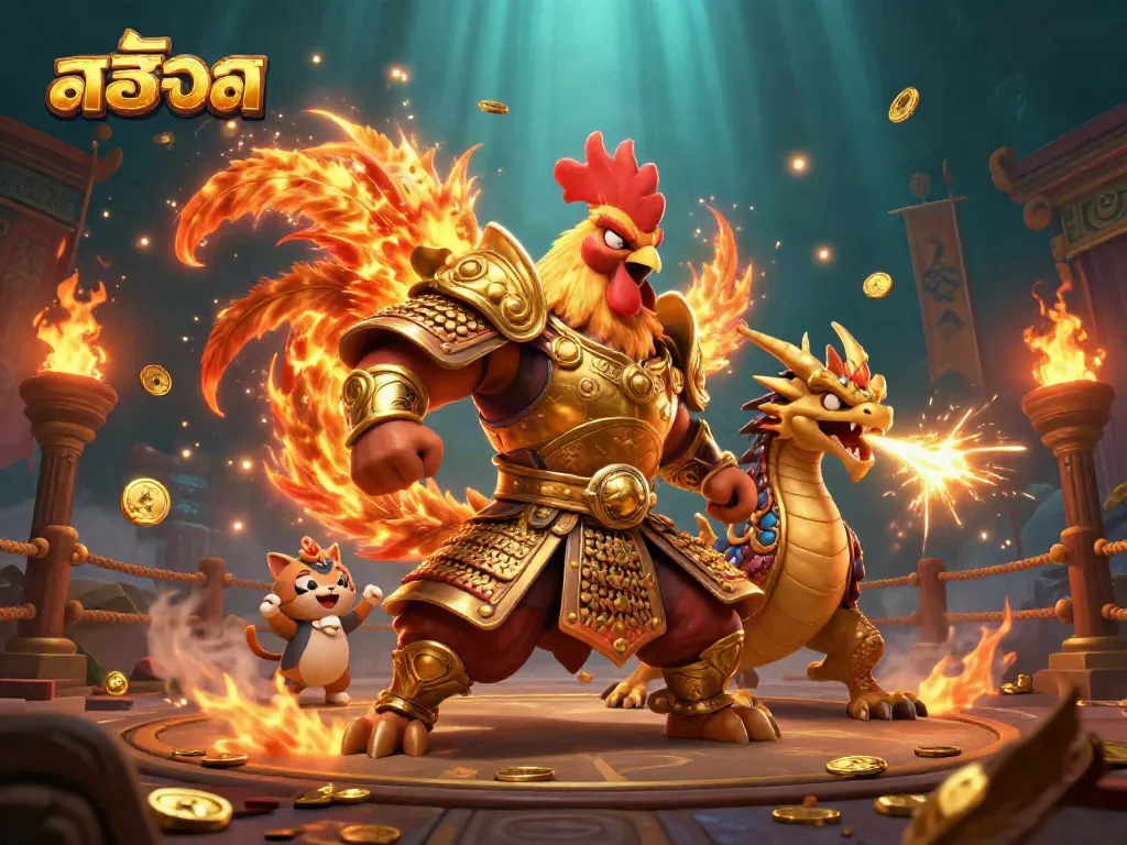 Experience exciting สล็อต gameplay with dynamic characters and vibrant casino elements.