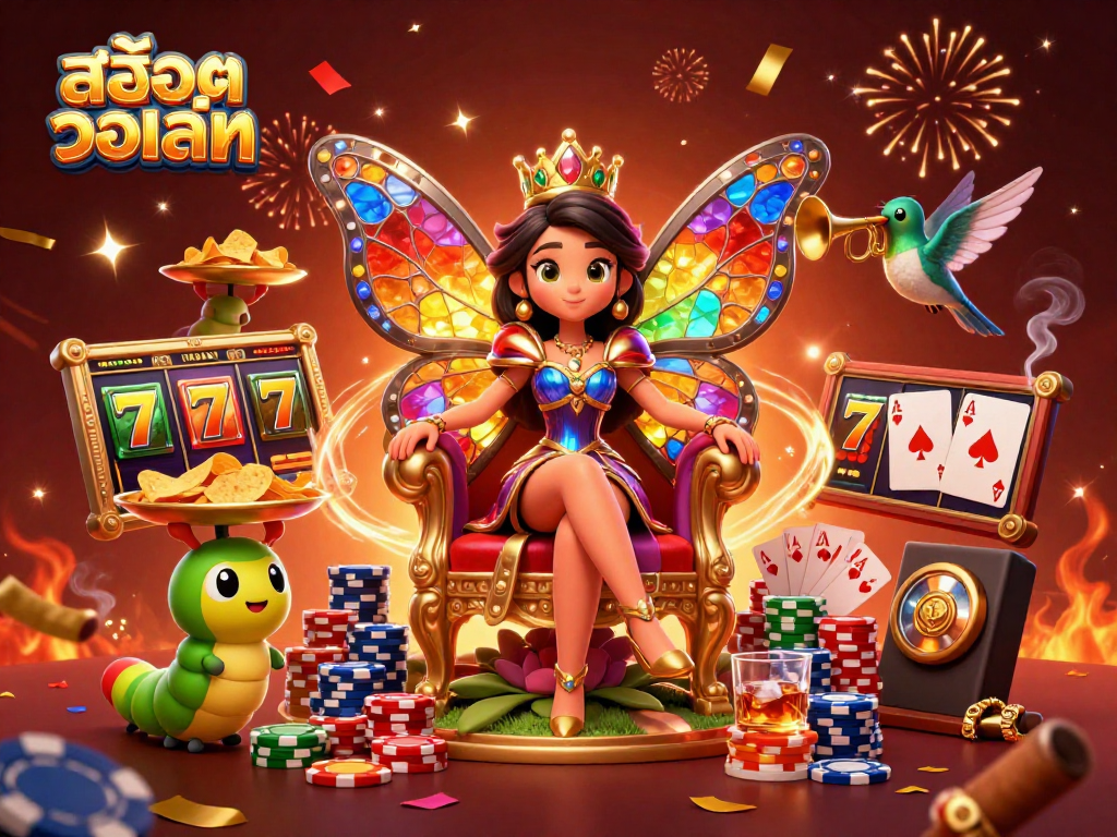 เล่นสล็อตวอเลท พร้อมรับโชคจากเกมและความตื่นเต้นในการหมุนสล็อต